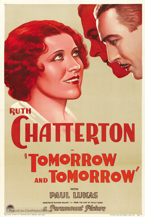 Tomorrow and Tomorrow - Movie Poster