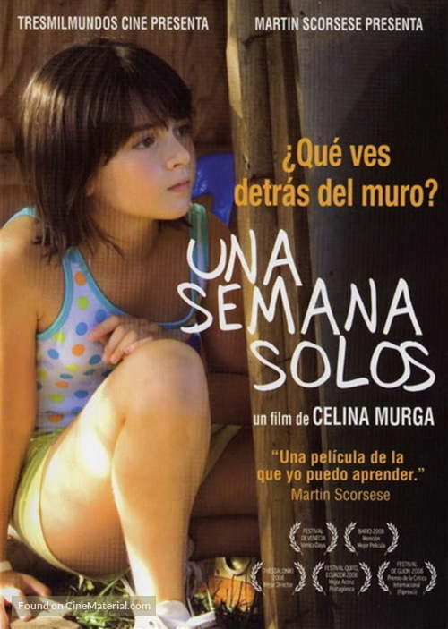 Una semana solos - Argentinian DVD movie cover