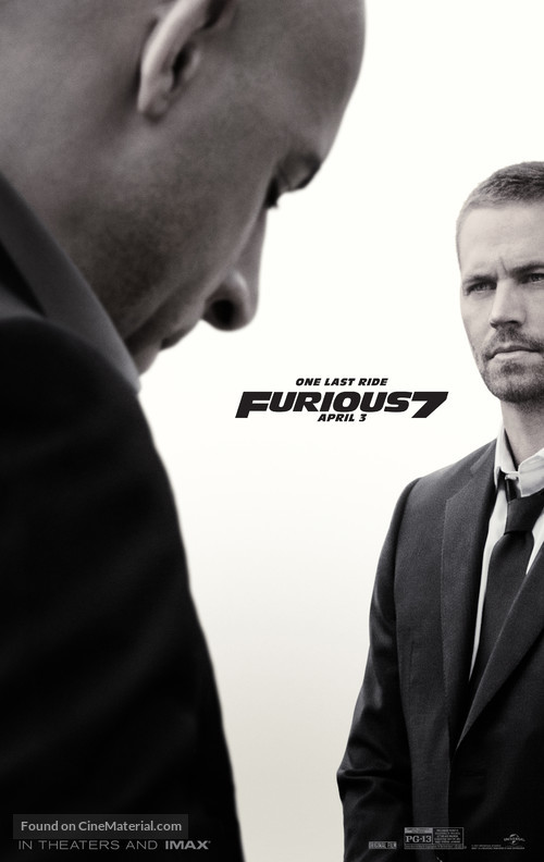 Furious 7 - Movie Poster