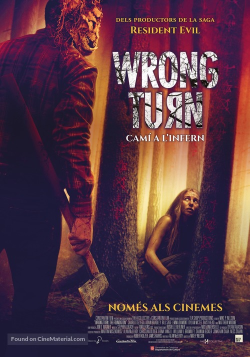 Wrong Turn - Andorran Movie Poster