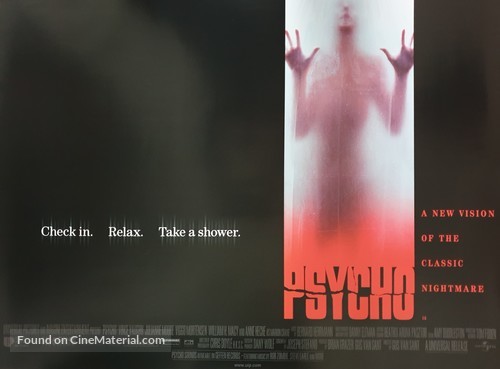 Psycho - British Movie Poster