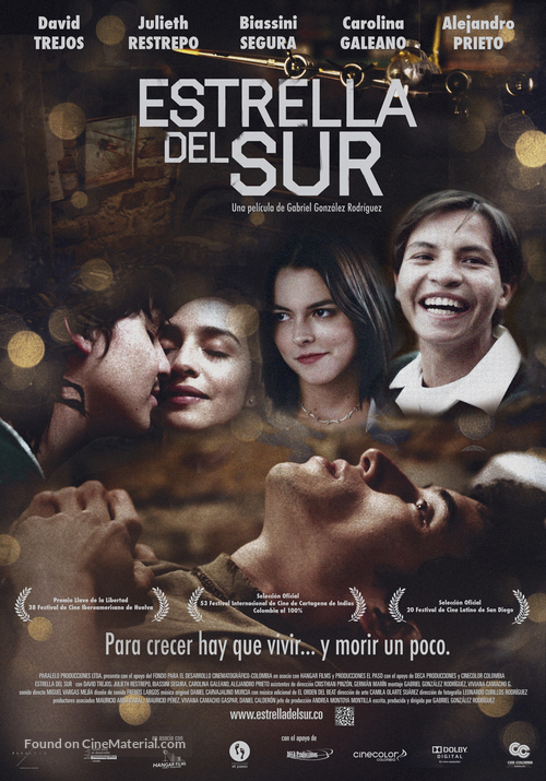 Estrella del Sur - Colombian Movie Poster