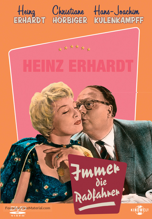 Immer die Radfahrer - German DVD movie cover