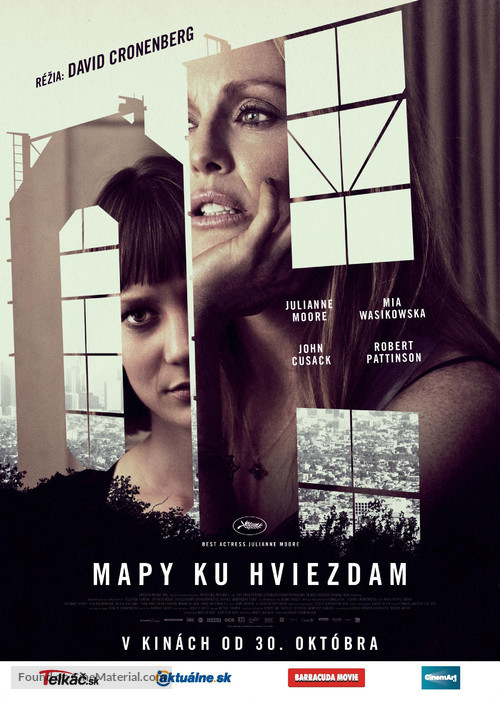 Maps to the Stars - Slovak Movie Poster