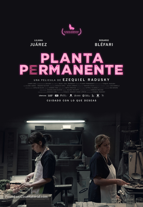 Planta permanente - Argentinian Movie Poster