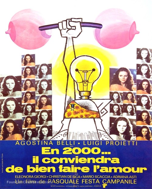 Conviene far bene l&#039;amore - French Movie Poster