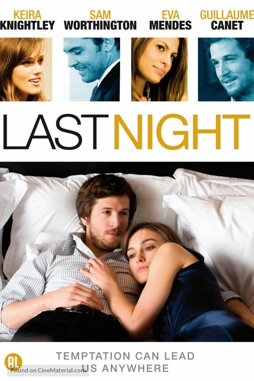 Last Night - Dutch DVD movie cover