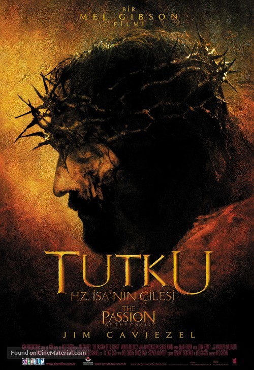 The Passion of the Christ - Turkish Movie Poster