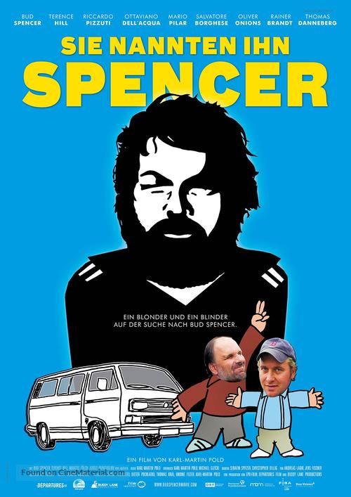 Sie nannten ihn Spencer - German Movie Poster
