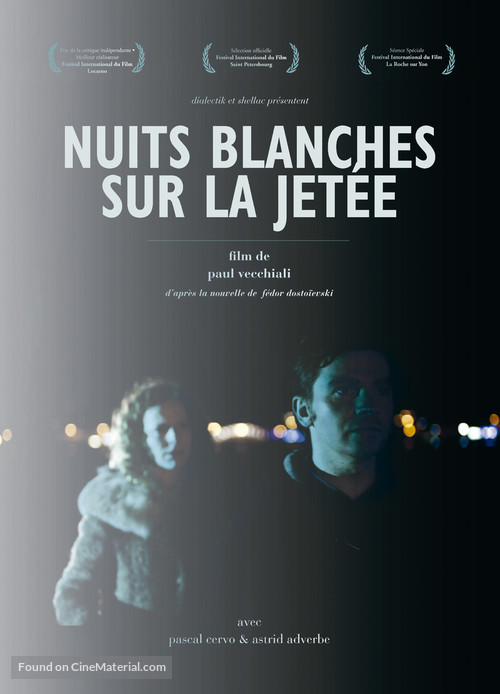 Nuits blanches sur la jet&eacute;e - French Movie Poster