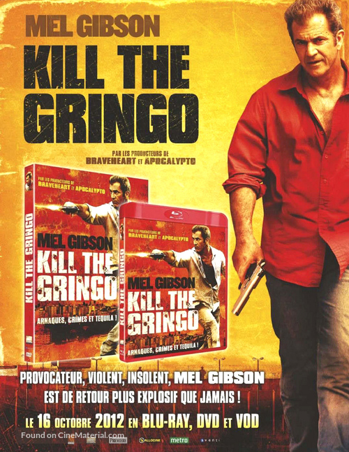 Get the Gringo - French Video release movie poster