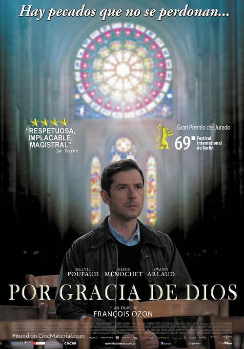 Gr&acirc;ce &agrave; Dieu - Argentinian Movie Poster