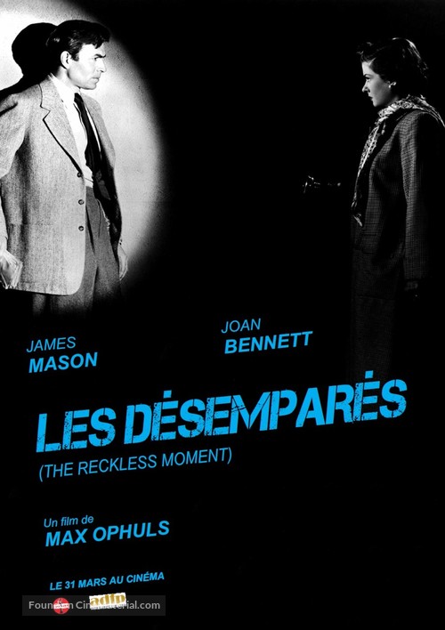 The Reckless Moment - French Re-release movie poster