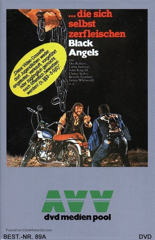 The Black Angels - German DVD movie cover