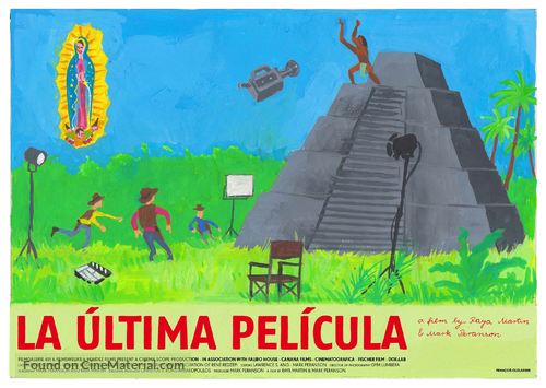 La &uacute;ltima pel&iacute;cula - Mexican Movie Poster