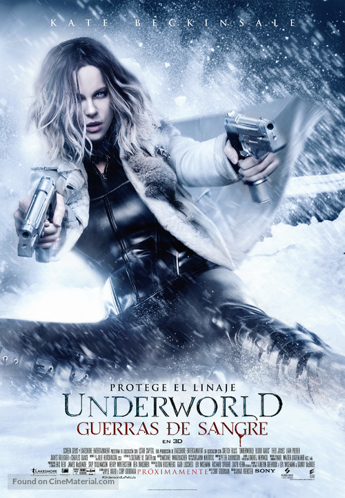 Underworld: Blood Wars - Spanish Movie Poster