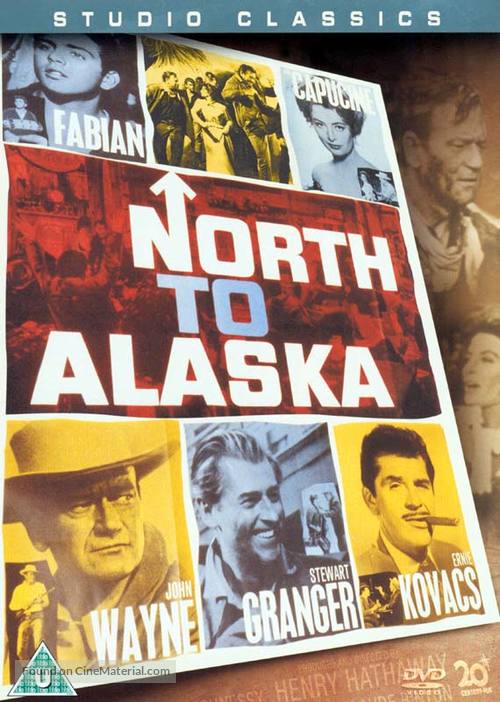 North to Alaska - British Movie Cover