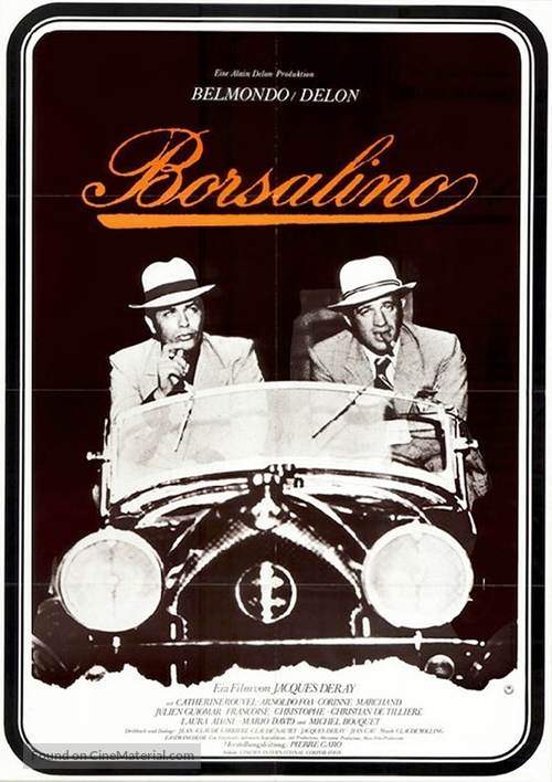 Borsalino - German Movie Poster
