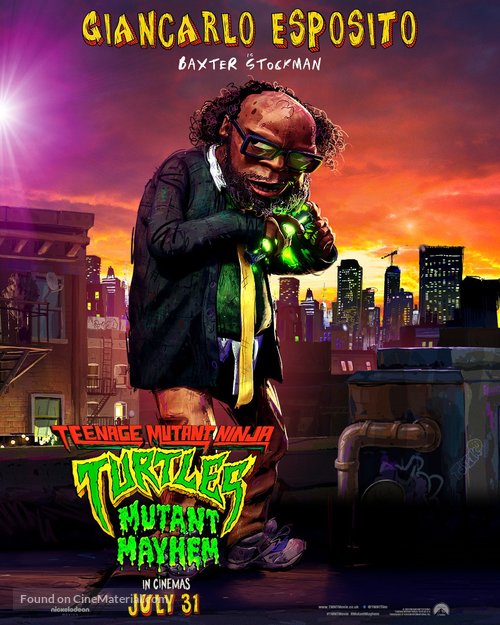 Teenage Mutant Ninja Turtles: Mutant Mayhem - British Movie Poster