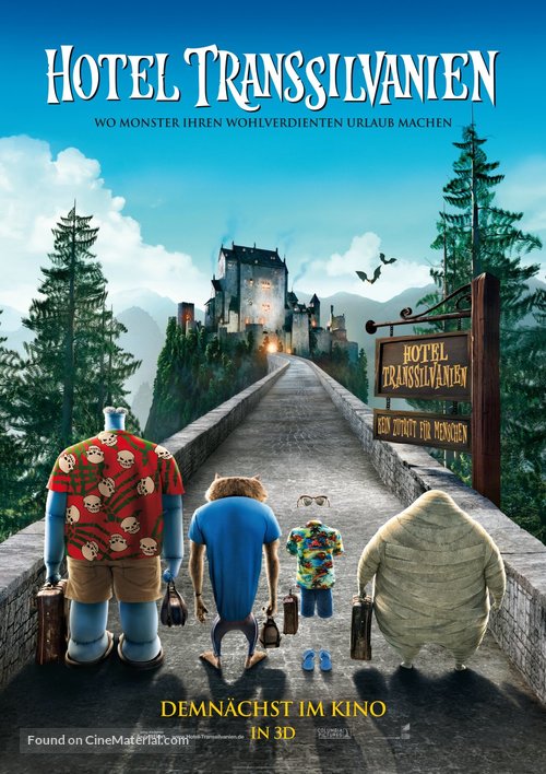 Hotel Transylvania - German Movie Poster