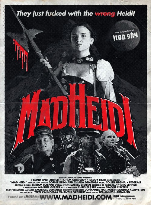 Mad Heidi - Movie Poster