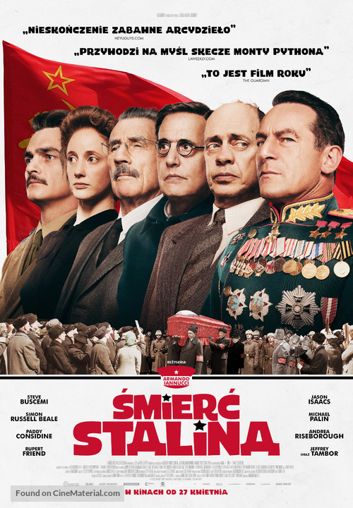 The Death of Stalin - Polish Movie Poster