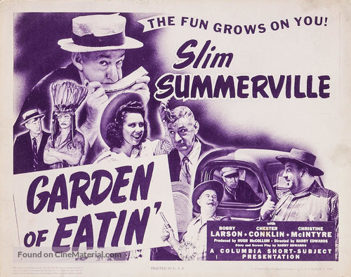 Garden of Eatin&#039; - Movie Poster