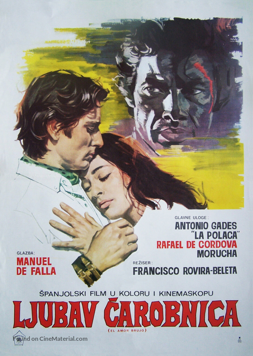 El amor brujo - Yugoslav Movie Poster