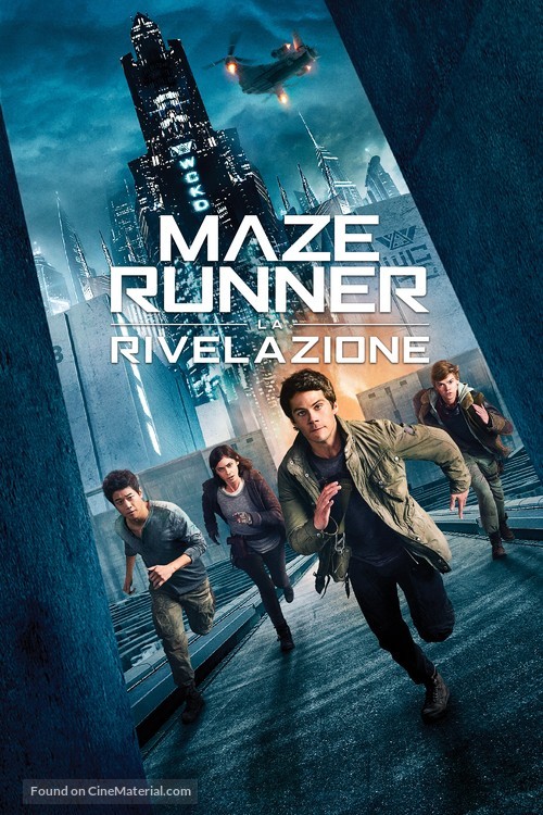 Maze Runner: The Death Cure - Italian Movie Cover