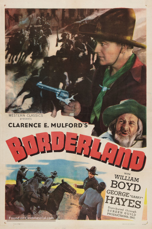 Borderland - Re-release movie poster