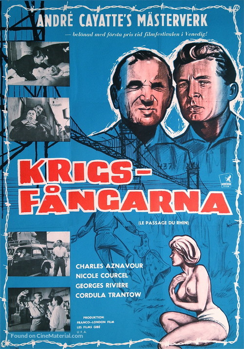 Passage du Rhin, Le - Swedish Movie Poster