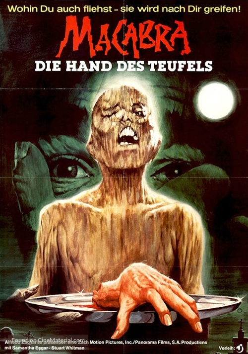 Demonoid, Messenger of Death - German Movie Poster