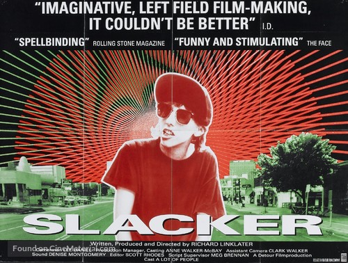 Slacker - British Movie Poster