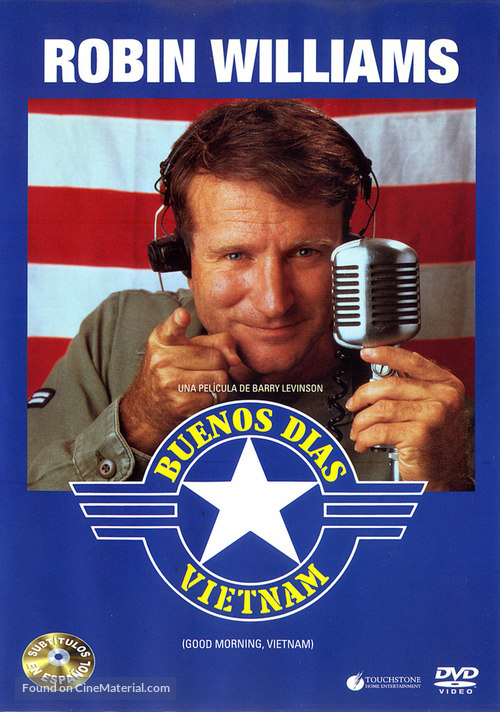 Good Morning, Vietnam - Argentinian DVD movie cover