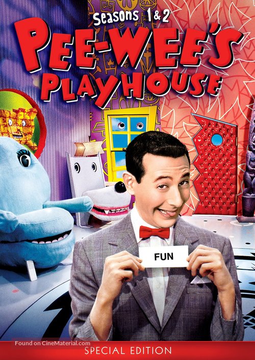 &quot;Pee-wee&#039;s Playhouse&quot; - DVD movie cover