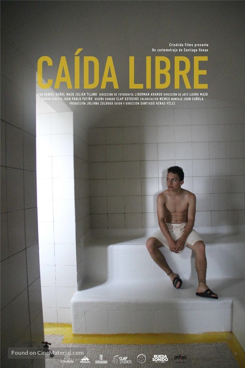 Ca&iacute;da libre - Colombian Movie Poster