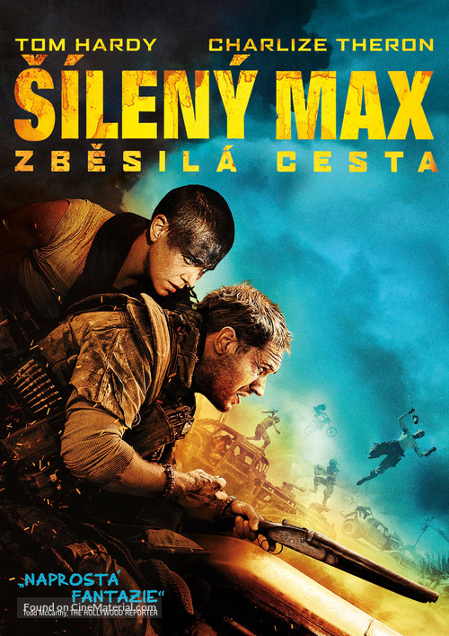 Mad Max: Fury Road - Czech DVD movie cover