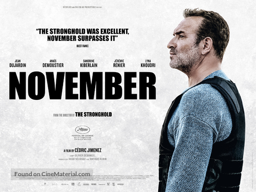 Novembre - British Movie Poster
