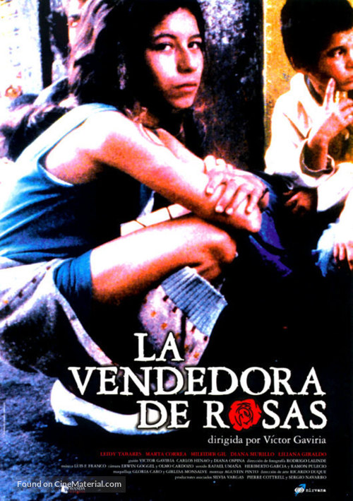 Vendedora de rosas, La - Colombian Movie Poster