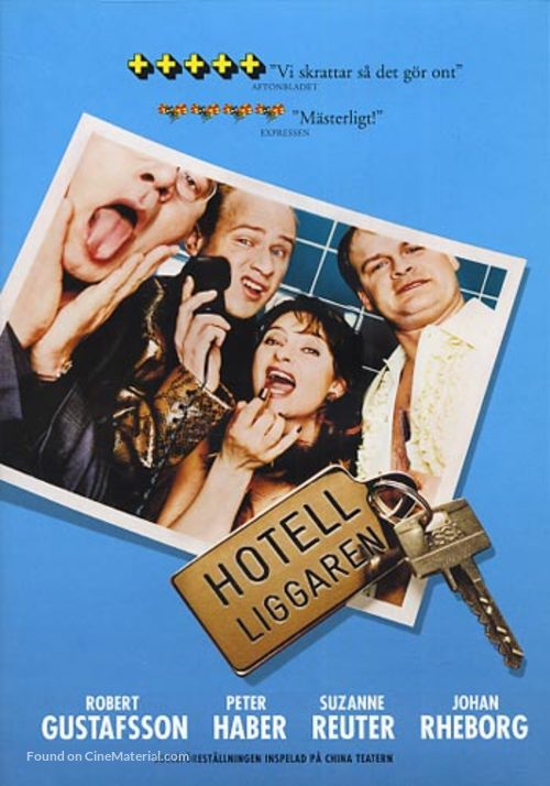 Hotelliggaren - Swedish DVD movie cover