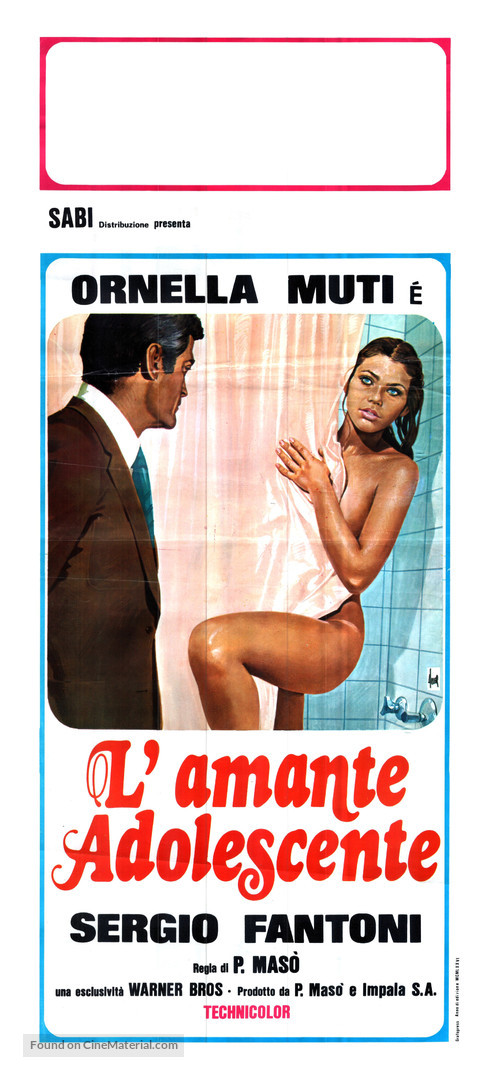 Una chica y un se&ntilde;or - Italian Movie Poster