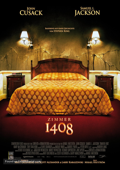 1408 - German Movie Poster