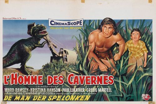 Dinosaurus! - Belgian Movie Poster