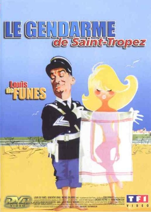 Le gendarme de St. Tropez - French DVD movie cover
