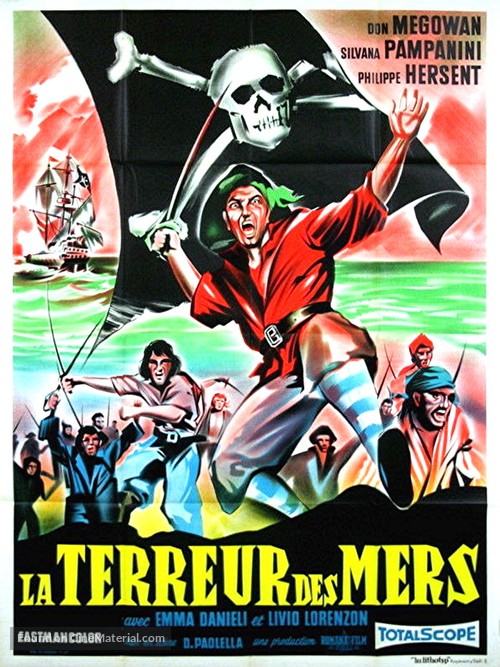 Terrore dei mari, Il - French Movie Poster