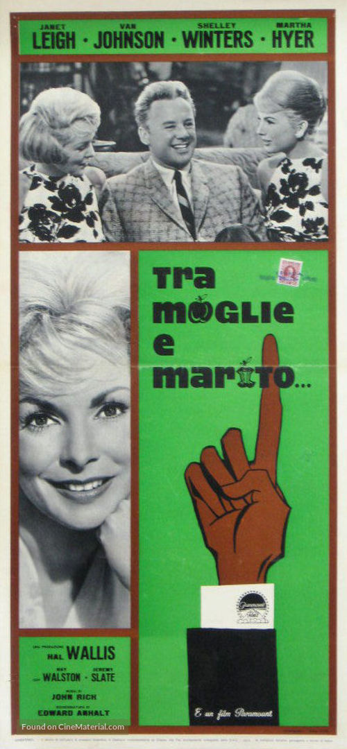 Wives and Lovers - Italian Movie Poster