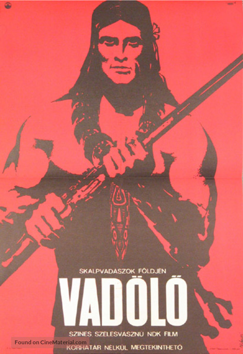 Chingachgook, die gro&szlig;e Schlange - Hungarian Movie Poster