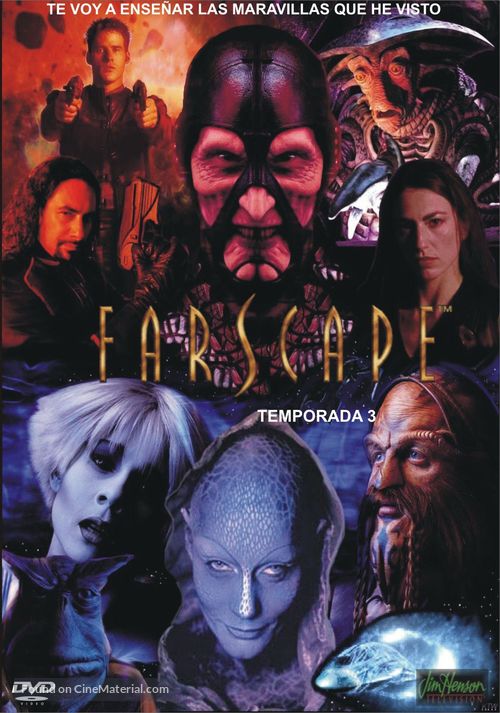 &quot;Farscape&quot; - Spanish DVD movie cover