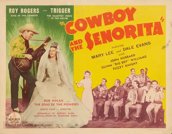 Cowboy and the Senorita - Movie Poster