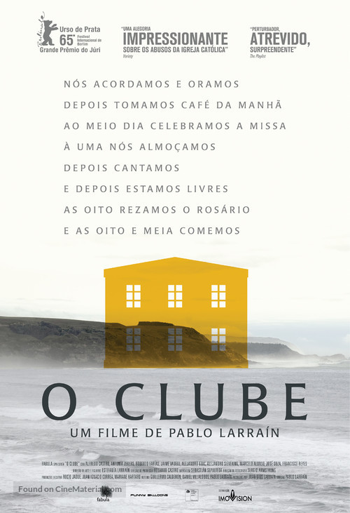 El Club - Brazilian Movie Poster